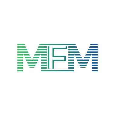 Modern MFM Logo Tasarımı. MFM Minimalist, Profesyonel ve Çok Yönlü İşletme Kimliği Simgesi