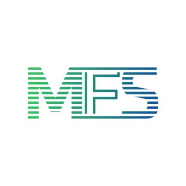 Modern MFS Logo Tasarımı. MFS Minimalist, Profesyonel ve Çok Yönlü İşletme Kimliği Simgesi