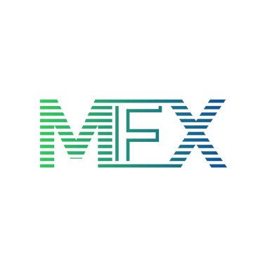Modern MFX Logo Tasarımı. İşletme Kimliği İçin MFX Minimalist, Profesyonel ve Çok Yönlü Markalaştırma Simgesi