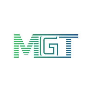 Modern MGT Logo Tasarımı. MGT Minimalist, Profesyonel ve İş Kimliği için Çok Yönlü Markalaştırma Simgesi