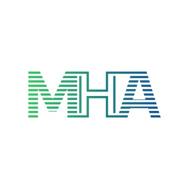 Modern MHA Logo Tasarımı. MHA Harfi Minimalist, Profesyonel ve İşletme Kimliği İçin Çok Yönlü Markalaşma Simgesi