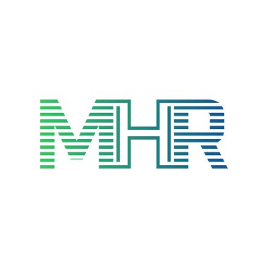 Modern MHR Logo Tasarımı. İşletme Kimliği İçin MHR Minimalist, Profesyonel ve Çok Yönlü Markalaştırma Simgesi