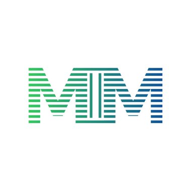 Modern MIM Logo Tasarımı. MIM Minimalist, Profesyonel ve İş Kimliği için Çok Yönlü Markalaştırma Simgesi