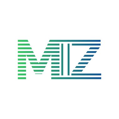 Modern MIZ Logo Tasarımı. MIZ 'in Minimalist, Profesyonel ve Çok Yönlü İşletme Kimliği Simgesi