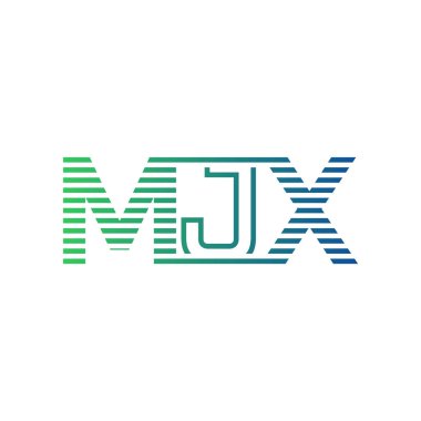 Modern MJX Logo Tasarımı. MJX Minimalist, Profesyonel ve Çok Yönlü İşletme Kimliği Simgesi