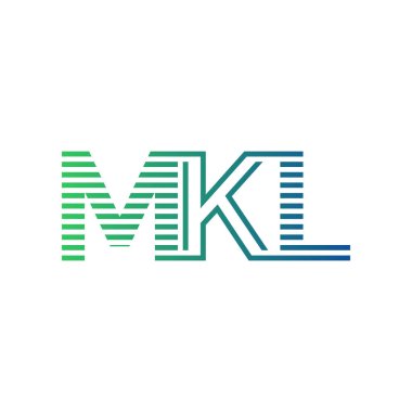 Modern MKL Logo Tasarımı. MKL Minimalist, Profesyonel ve Çok Yönlü İşletme Kimliği Simgesi
