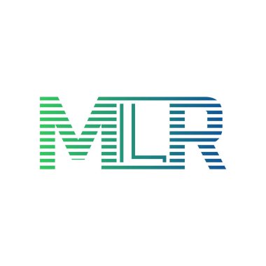 Modern MLR Logo Tasarımı. MLR Minimalist, Profesyonel ve Çok Yönlü İşletme Kimliği Simgesi