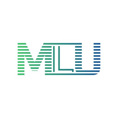 Modern MLU Logo Tasarımı. MLU Minimalist, Profesyonel ve Çok Yönlü İşletme Kimliği Simgesi