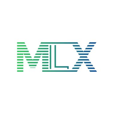 Modern MLX Logo Design. Letter MLX Minimalist, Professional, and Versatile Branding Icon for Business Identity clipart