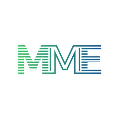 Modern MME Logo Tasarımı. MME Minimalist, Profesyonel ve İş Kimliği için Çok Yönlü Markalaştırma Simgesi