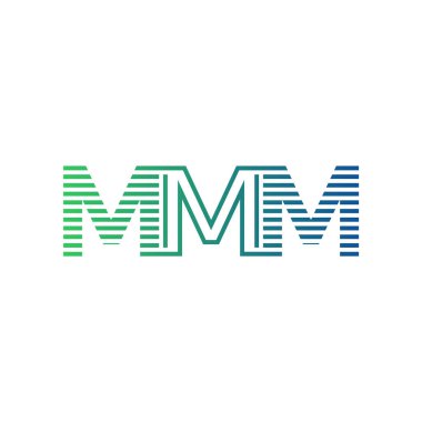 Modern MMM Logo Tasarımı. MMM Minimalist, Profesyonel ve İş Kimliği için Çok Yönlü Markalaştırma Simgesi