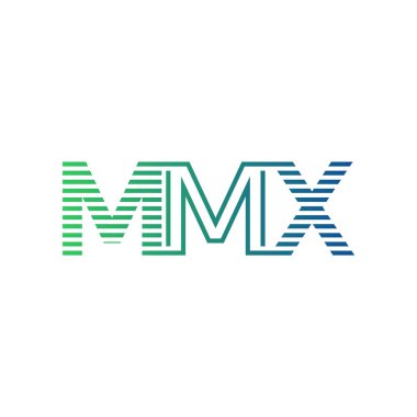 Modern MMX Logo Tasarımı. İşletme Kimliği İçin MMX Minimalist, Profesyonel ve Çok Yönlü Markalaştırma Simgesi