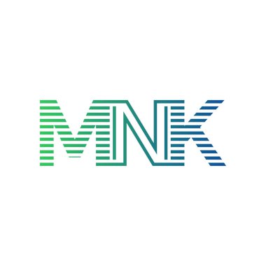 Modern MNK Logo Tasarımı. MNK Minimalist, Profesyonel ve Çok Yönlü İşletme Kimliği Simgesi