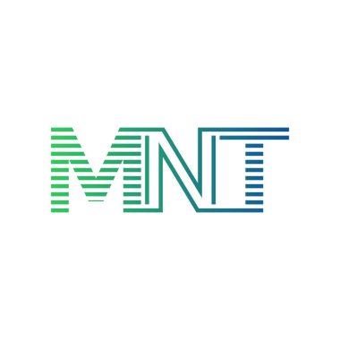 Modern MNT Logo Tasarımı. İş Kimliği için MNT Minimalist, Profesyonel ve Çok Yönlü Markalaştırma Simgesi
