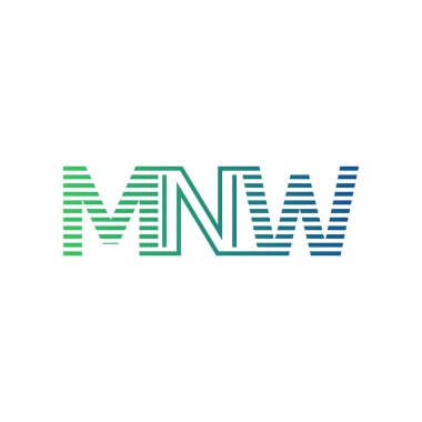 Modern MNW Logo Tasarımı. MNW Minimalist, Profesyonel ve Çok Yönlü İşletme Kimliği Simgesi