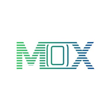 Modern MOX Logo Tasarımı. MOX Mektubu İş Kimliği Minimalist, Profesyonel ve Çok Yönlü Markalaştırma Simgesi