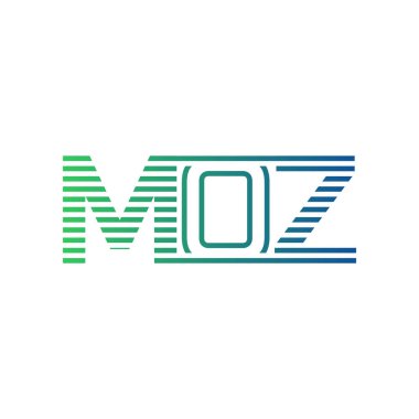 Modern MOZ Logo Design. Letter MOZ Minimalist, Professional, and Versatile Branding Icon for Business Identity clipart