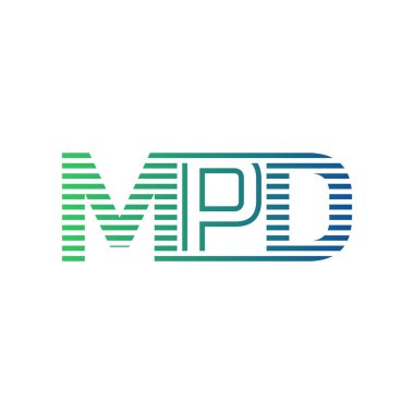 Modern MPD Logo Tasarımı. MPD Minimalist, Profesyonel ve Çok Yönlü İşletme Kimliği Simgesi
