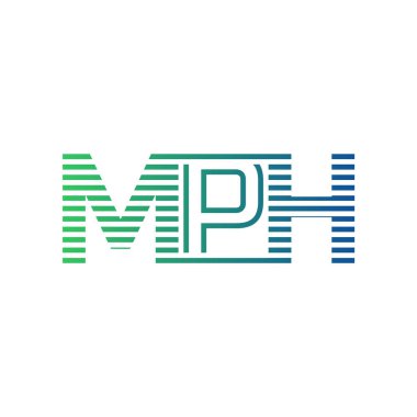 Modern MPH Logo Tasarımı. MPH Minimalist, Profesyonel ve İş Kimliği için Çok Yönlü Markalaştırma Simgesi