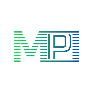 Modern MPI Logo Tasarımı. MPI Minimalist, Profesyonel ve İş Kimliği için Çok Yönlü Markalaştırma Simgesi