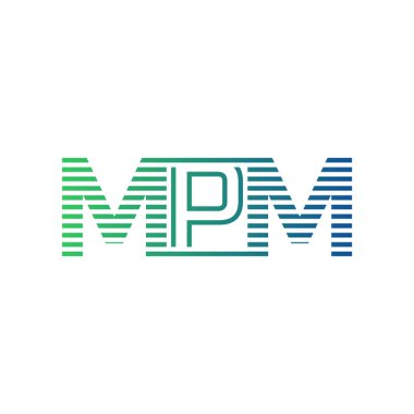 Modern MPM Logo Tasarımı. MPM Harfi Minimalist, Profesyonel ve İş Kimliği için Çok Yönlü Markalaştırma Simgesi