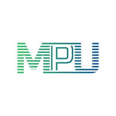Modern MPU Logo Tasarımı. MPU Minimalist, Profesyonel ve İş Kimliği için Çok Yönlü Markalaştırma Simgesi