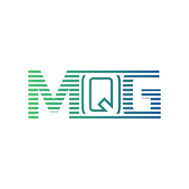 Modern MQG Logo Tasarımı. İşletme Kimliği İçin MQG Minimalist, Profesyonel ve Çok Yönlü Markalaştırma Simgesi