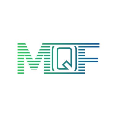 Modern MQF Logo Tasarımı. MQF Minimalist, Profesyonel ve Çok Yönlü İşletme Kimliği Simgesi