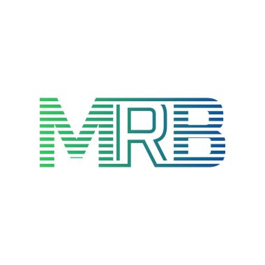 Modern MRB Logo Tasarımı. MRB Minimalist, Profesyonel ve İş Kimliği için Çok Yönlü Markalaştırma Simgesi