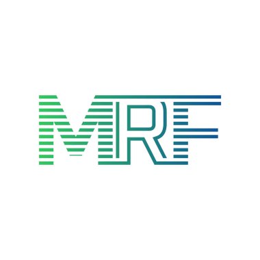 Modern MRF Logo Tasarımı. MRF Minimalist, Profesyonel ve İş Kimliği için Çok Yönlü Markalaştırma Simgesi