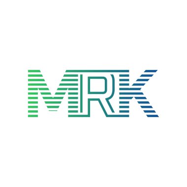 Modern MRK Logo Tasarımı. MRK Minimalist, Profesyonel ve İşletme Kimliği İçin Çok Yönlü Markalaştırma Simgesi