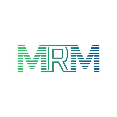 Modern MRM Logo Tasarımı. MRM Minimalist, Profesyonel ve İş Kimliği için Çok Yönlü Markalaştırma Simgesi