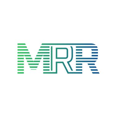 Modern MRR Logo Tasarımı. Harf MRR Minimalist, Profesyonel ve İş Kimliği için Çok Yönlü Markalaştırma Simgesi