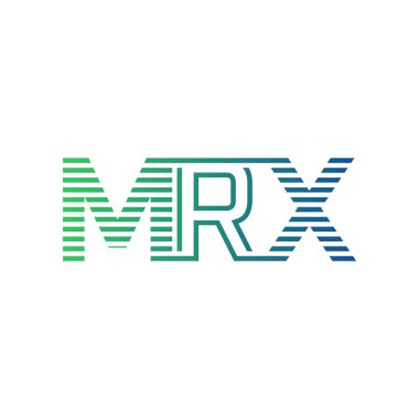 Modern MRX Logo Tasarımı. MRX Harfi Minimalist, Profesyonel ve İş Kimliği için Çok Yönlü Markalaştırma Simgesi