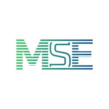 Modern MSE Logo Tasarımı. MSE Minimalist, Profesyonel ve İş Kimliği için Çok Yönlü Markalaştırma Simgesi