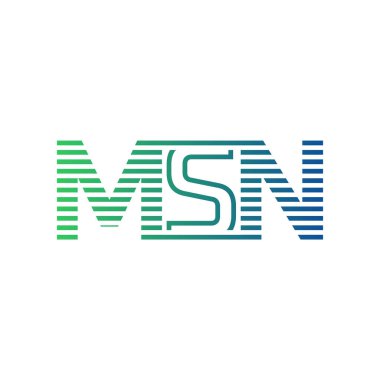 Modern MSN Logo Tasarımı. MSN Minimalist, Profesyonel ve Çok Yönlü İşletme Kimliği Simgesi