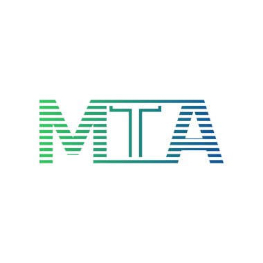Modern MTA Logo Tasarımı. MTA Minimalist, Profesyonel ve İş Kimliği için Çok Yönlü Markalaştırma Simgesi