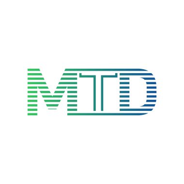 Modern MTD Logo Tasarımı. MTD Minimalist, Profesyonel ve Çok Yönlü İşletme Kimliği Simgesi