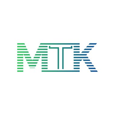 Modern MTK Logo Tasarımı. MTK Minimalist, Profesyonel ve İş Kimliği için Çok Yönlü Markalaştırma Simgesi