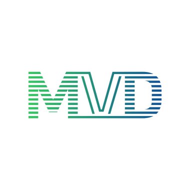 Modern MVD Logo Tasarımı. MVD Minimalist, Profesyonel ve Çok Yönlü İşletme Kimliği Simgesi