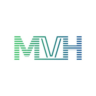 Modern MVH Logo Tasarımı. MVH Minimalist, Profesyonel ve Çok Yönlü İşletme Kimliği Simgesi
