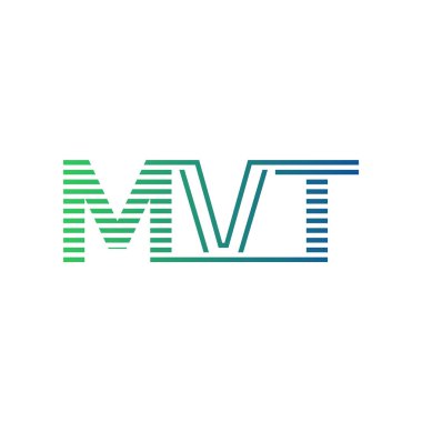 Modern MVT Logo Tasarımı. MVT Minimalist, Profesyonel ve İş Kimliği için Çok Yönlü Markalaştırma Simgesi