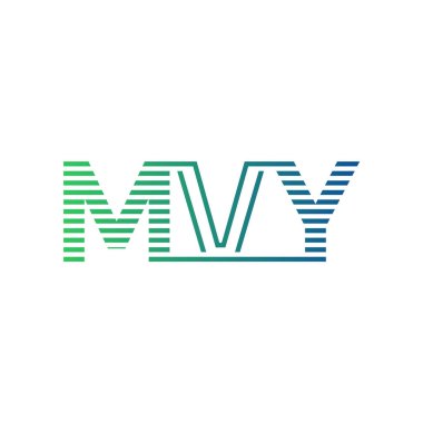 Modern MVY Logo Design. Letter MVY Minimalist, Professional, and Versatile Branding Icon for Business Identity clipart