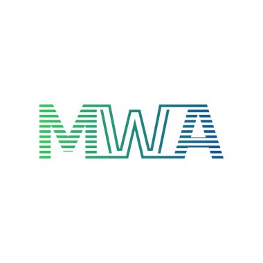 Modern MWA Logo Tasarımı. MWA Minimalist, Profesyonel ve Çok Yönlü İşletme Kimliği Simgesi