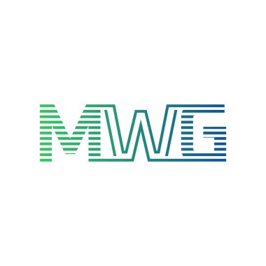 Modern MWG Logo Tasarımı. MWG Minimalist, Profesyonel ve Çok Yönlü İşletme Kimliği Simgesi