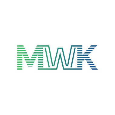 Modern MWK Logo Tasarımı. MWK Minimalist, Profesyonel ve Çok Yönlü İşletme Kimliği Simgesi