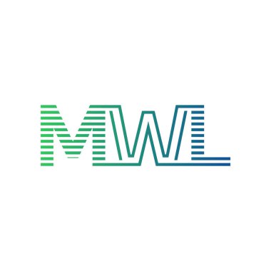 Modern MWL Logo Tasarımı. MWL Minimalist, Profesyonel ve Çok Yönlü İşletme Kimliği Simgesi
