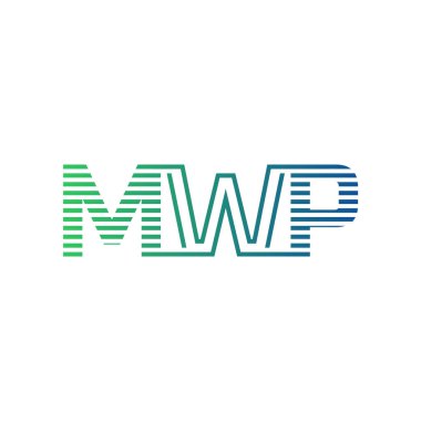 Modern MWP Logo Tasarımı. MWP Minimalist, Profesyonel ve Çok Yönlü İşletme Kimliği Simgesi