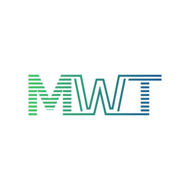 Modern MWT Logo Tasarımı. MWT Minimalist, Profesyonel ve Çok Yönlü İşletme Kimliği Simgesi