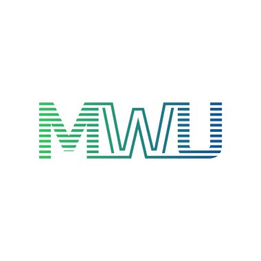 Modern MWU Logo Tasarımı. MWU Minimalist, Profesyonel ve Çok Yönlü İşletme Kimliği Simgesi